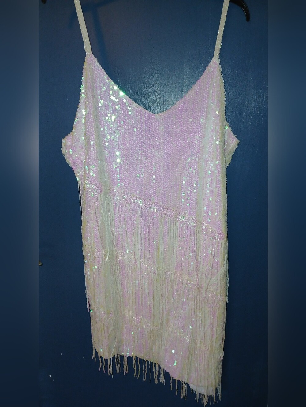 Spirit Iridescent Sequin Party Dress, Flapper Dress